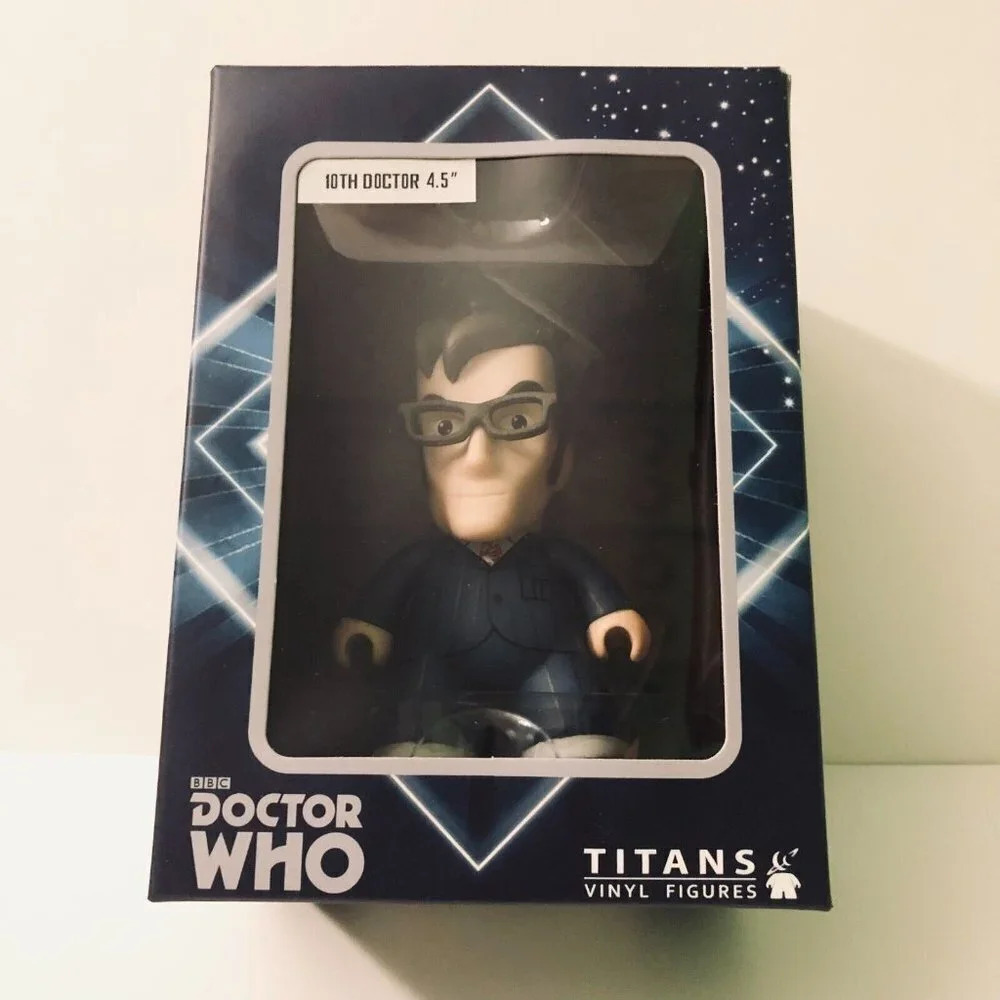 2012 Titan Doctor Who 10th Doctor With Glasses Vinyl Figure Toys Dr Who - Picture 1 of 12